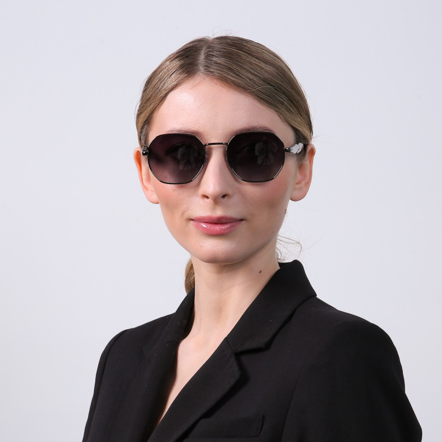Сонцезахисні окуляри з поляризацією Фешн-класика жіночі 732-964, фото 5