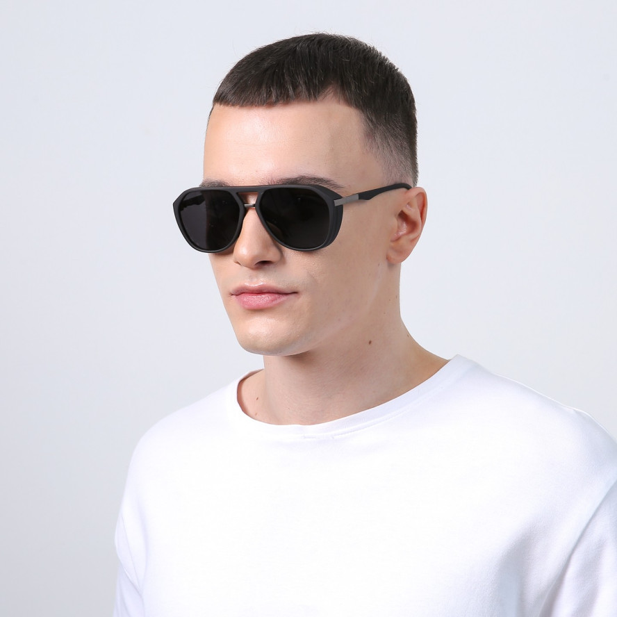 Сонцезахисні окуляри з поляризацією Фешн чоловічі 733-251, фото 4