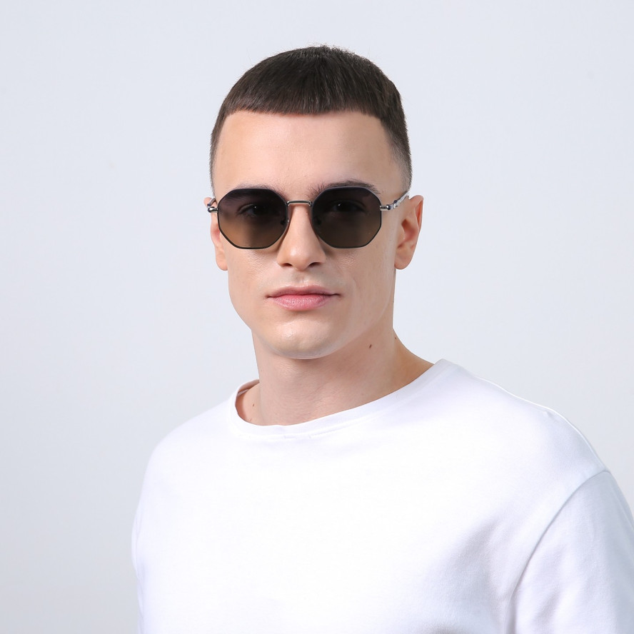 Сонцезахисні окуляри з поляризацією Фешн-класика чоловічі 733-411, фото 5