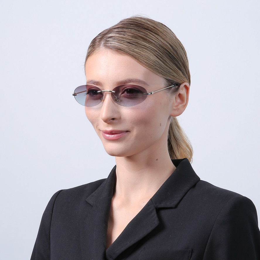 Сонцезахисні окуляри Овальні жіночі 735-545, фото 4