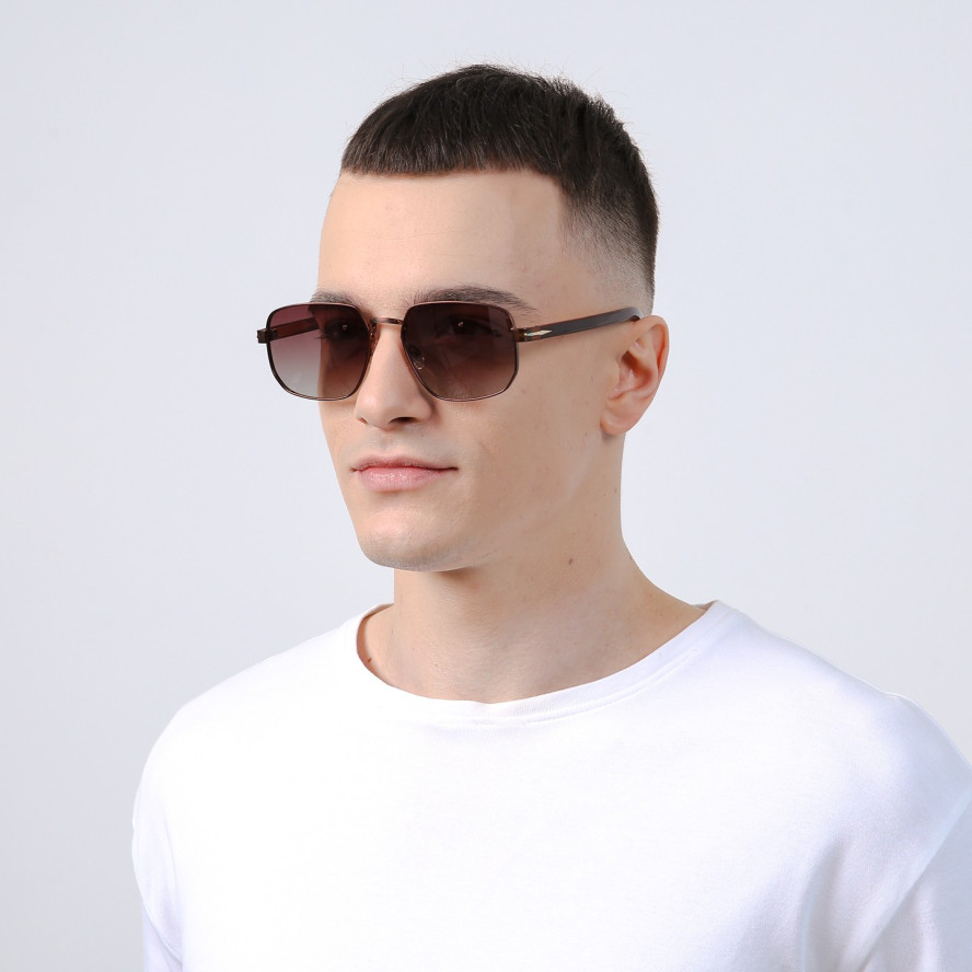 Сонцезахисні окуляри з поляризацією Фешн-класика чоловічі 746-886, фото 4