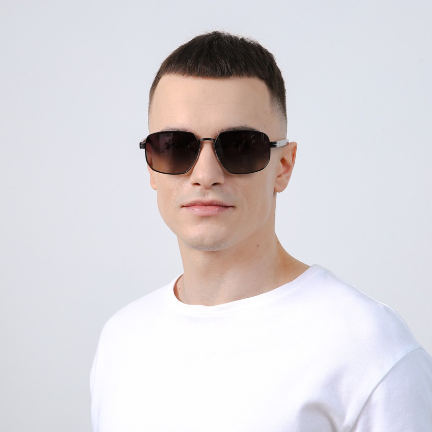 Сонцезахисні окуляри з поляризацією Фешн-класика чоловічі 746-893, фото 5