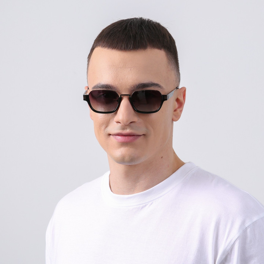 Сонцезахисні окуляри з поляризацією Фешн чоловічі 754-218, фото 5