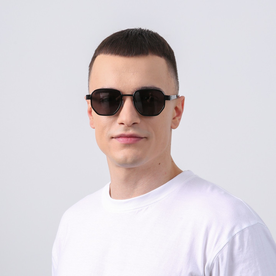 Сонцезахисні окуляри з поляризацією Фешн-класика чоловічі 754-508, фото 5