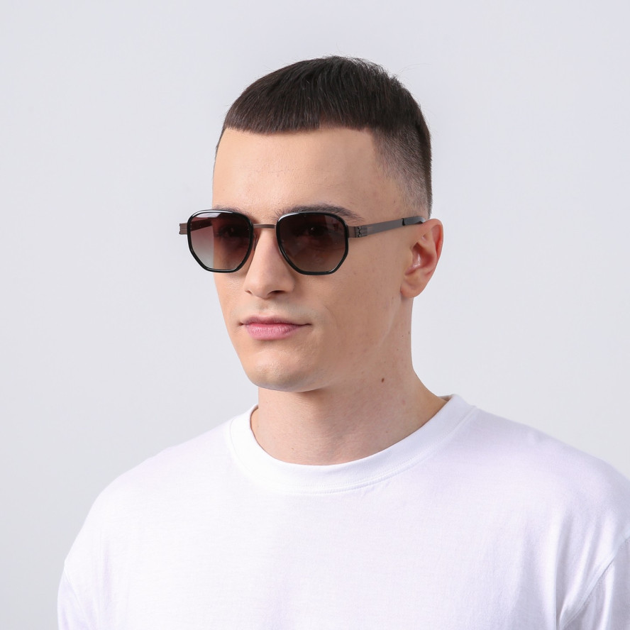 Сонцезахисні окуляри з поляризацією Фешн-класика чоловічі 754-515, фото 4