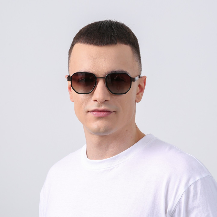 Сонцезахисні окуляри з поляризацією Фешн-класика чоловічі 754-515, фото 5