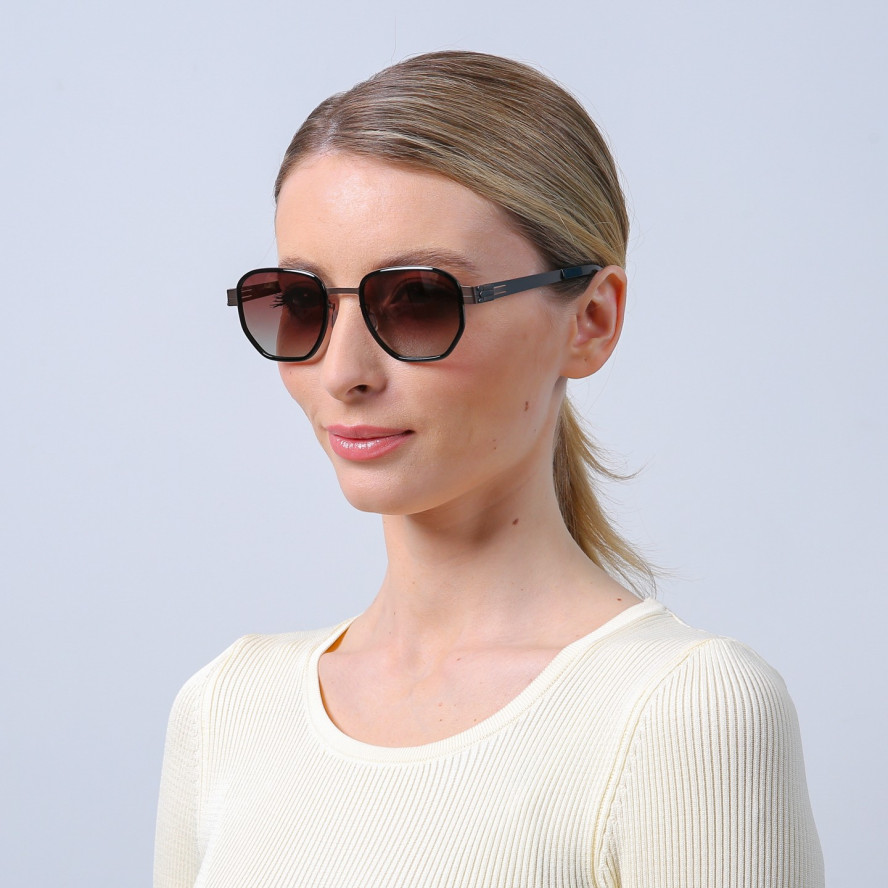 Сонцезахисні окуляри з поляризацією Фешн-класика жіночі 754-515, фото 4