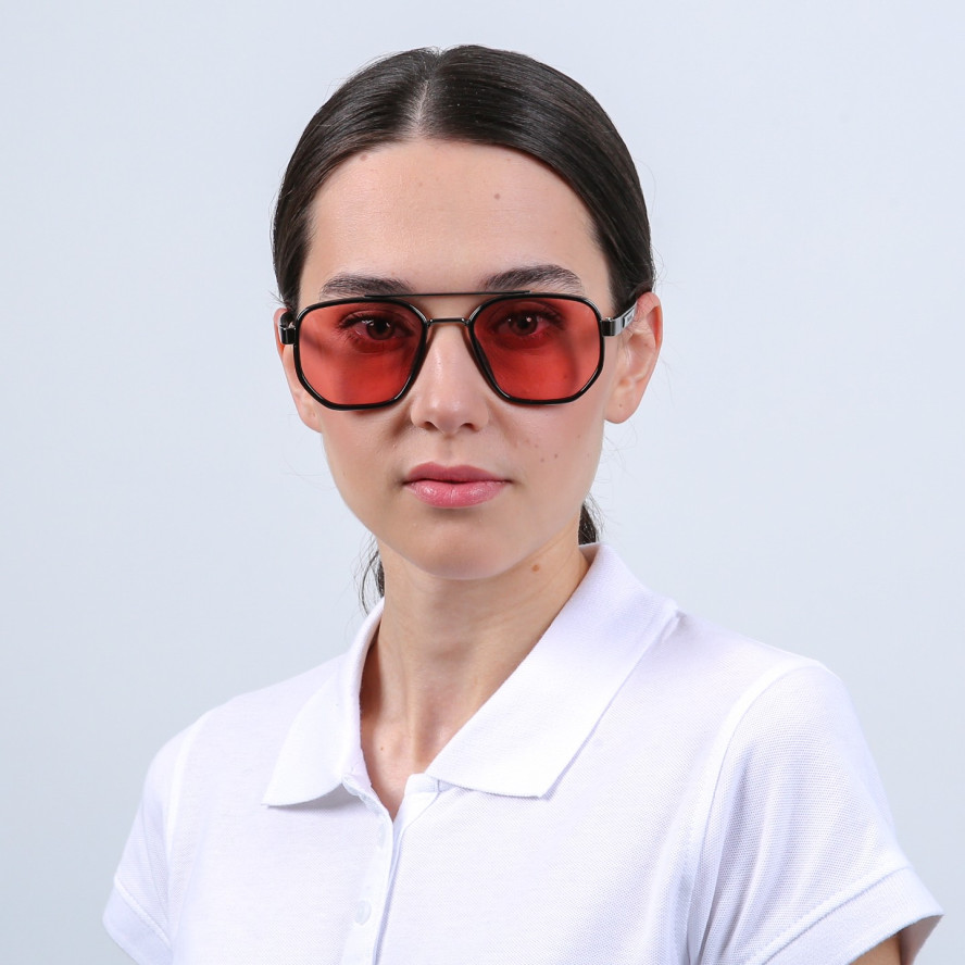 Сонцезахисні окуляри з поляризацією Фешн жіночі 754-867, фото 5