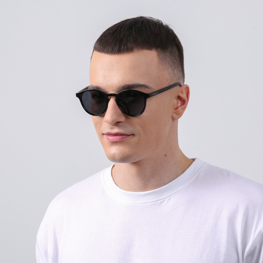 Сонцезахисні окуляри з поляризацією Панто чоловічі 773-110, фото 4