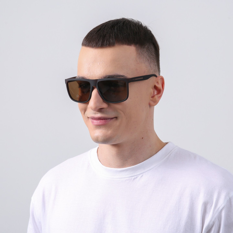 Сонцезахисні окуляри з поляризацією Фешн-класика чоловічі 773-134, фото 4