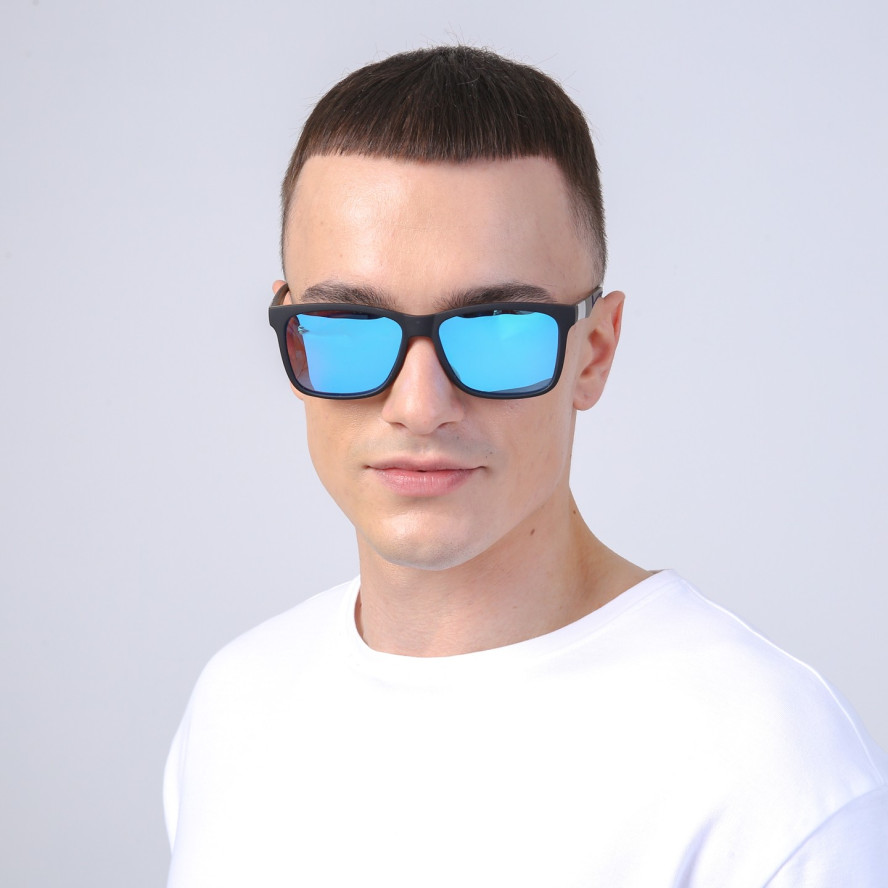 Сонцезахисні окуляри з поляризацією Класика чоловічі 773-301, фото 5