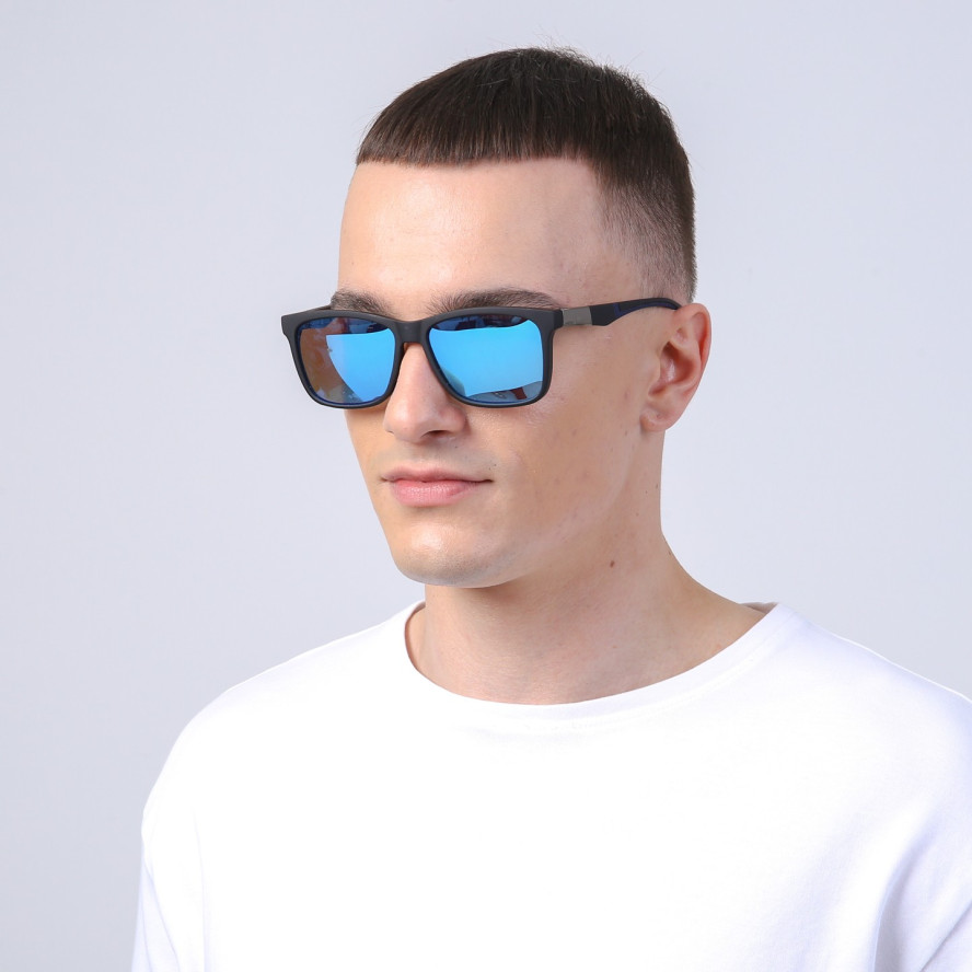 Сонцезахисні окуляри з поляризацією Класика чоловічі 773-301, фото 4