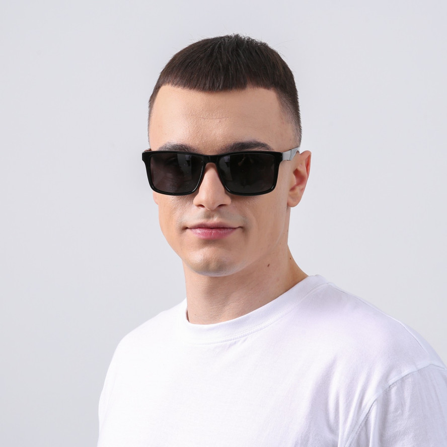 Сонцезахисні окуляри з поляризацією Класика чоловічі 773-318, фото 5