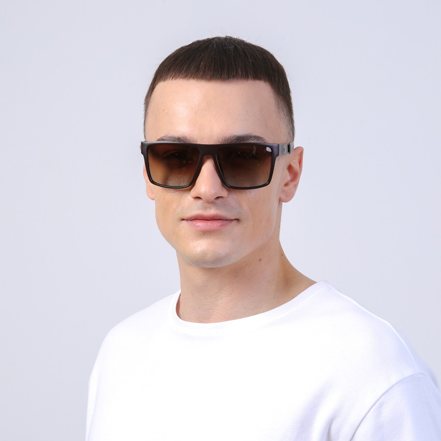 Сонцезахисні окуляри з поляризацією Класика чоловічі 828-520, фото 5