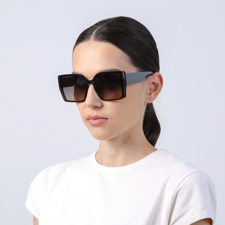 Сонцезахисні окуляри з поляризацією Квадрати жіночі 828-605, фото 4