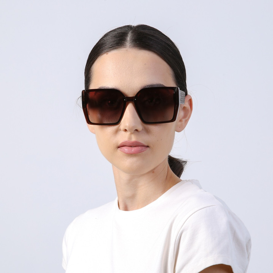 Сонцезахисні окуляри з поляризацією Квадрати жіночі 828-629, фото 5