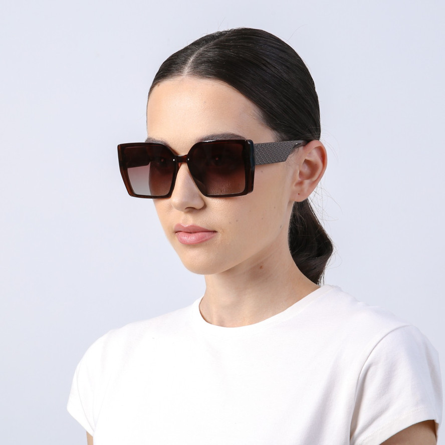 Сонцезахисні окуляри з поляризацією Квадрати жіночі 828-629, фото 4