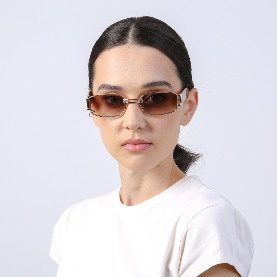 Сонцезахисні окуляри Прямокутні жіночі 843-028, фото 5