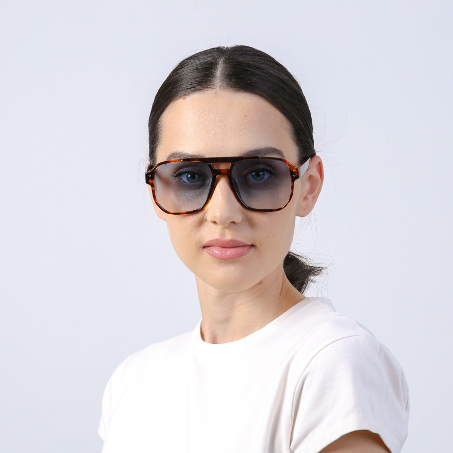 Сонцезахисні окуляри з поляризацією Фешн жіночі 843-073, фото 5