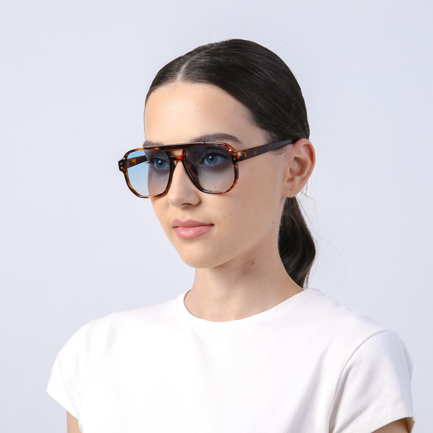 Сонцезахисні окуляри з поляризацією Фешн жіночі 843-073, фото 4