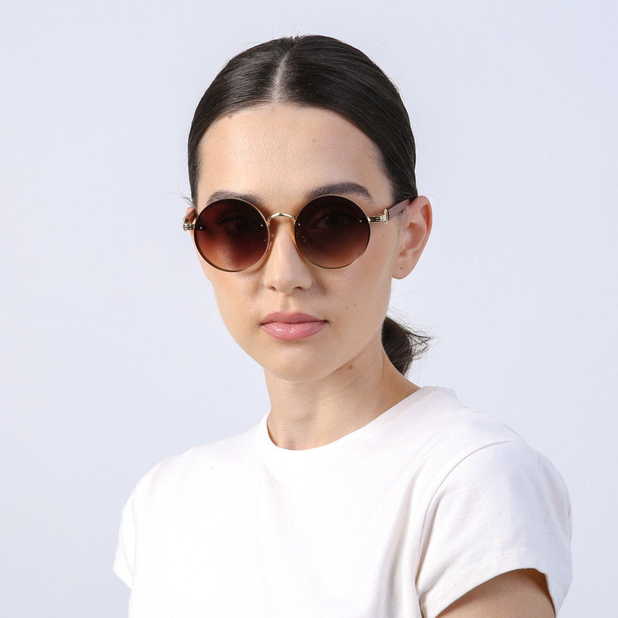 Сонцезахисні окуляри Круглі жіночі 849-501, фото 5