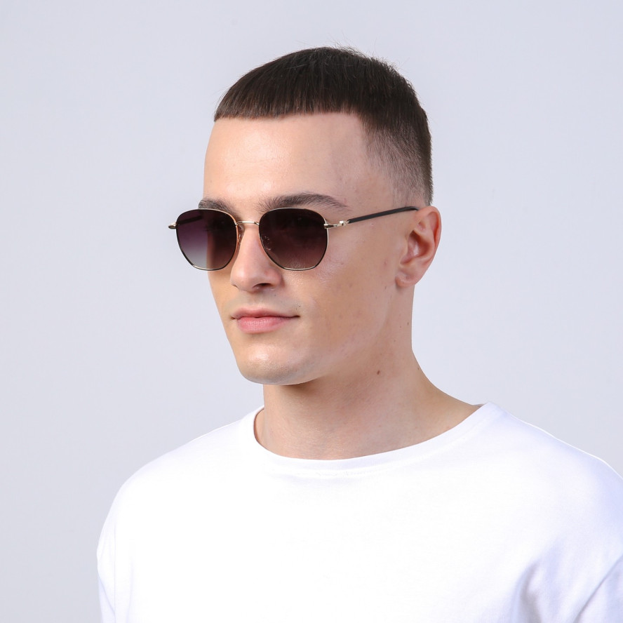 Сонцезахисні окуляри з поляризацією Фешн-класика чоловічі 850-231, фото 4