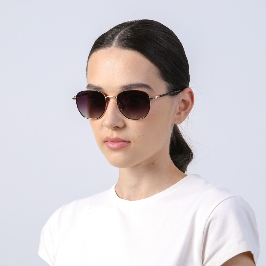 Сонцезахисні окуляри з поляризацією Фешн-класика жіночі 850-231, фото 4