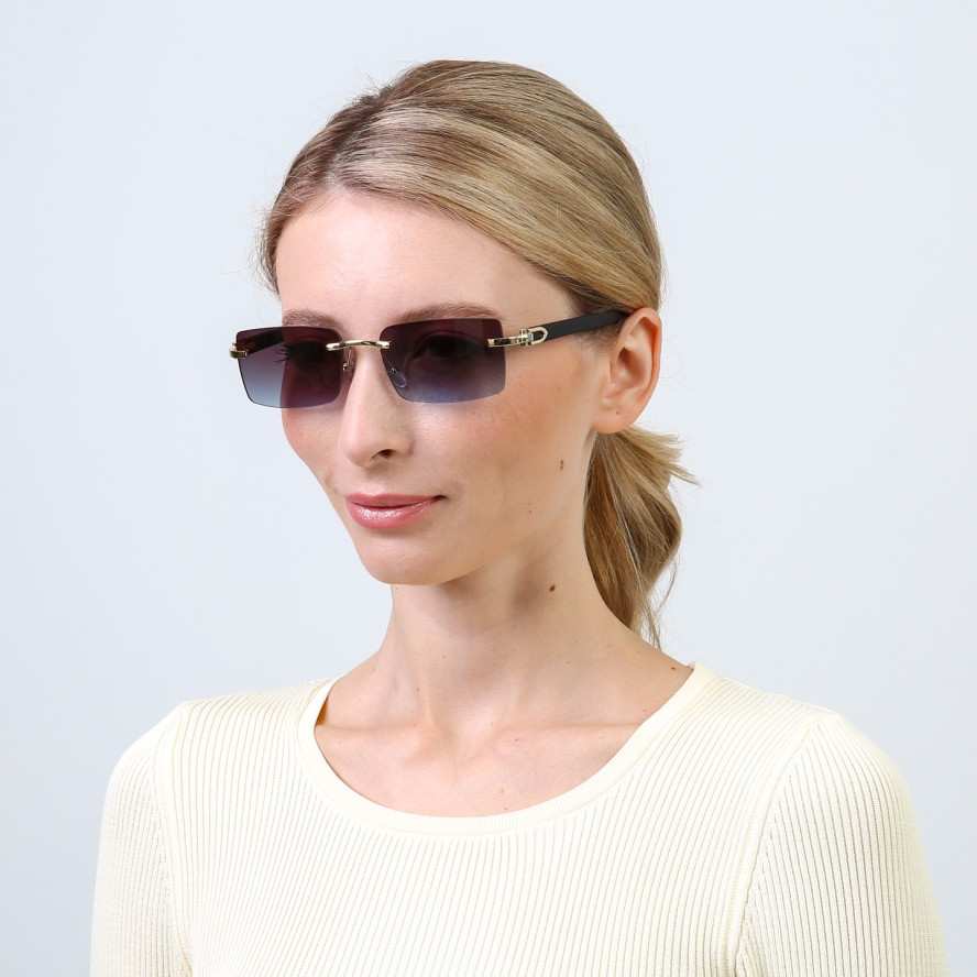 Сонцезахисні окуляри Прямокутні жіночі 856-974, фото 4