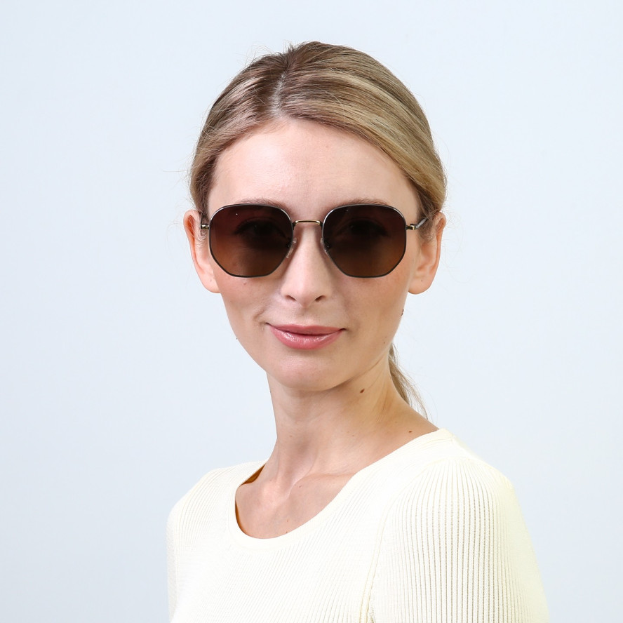 Сонцезахисні окуляри з поляризацією Класика жіночі 865-921, фото 5