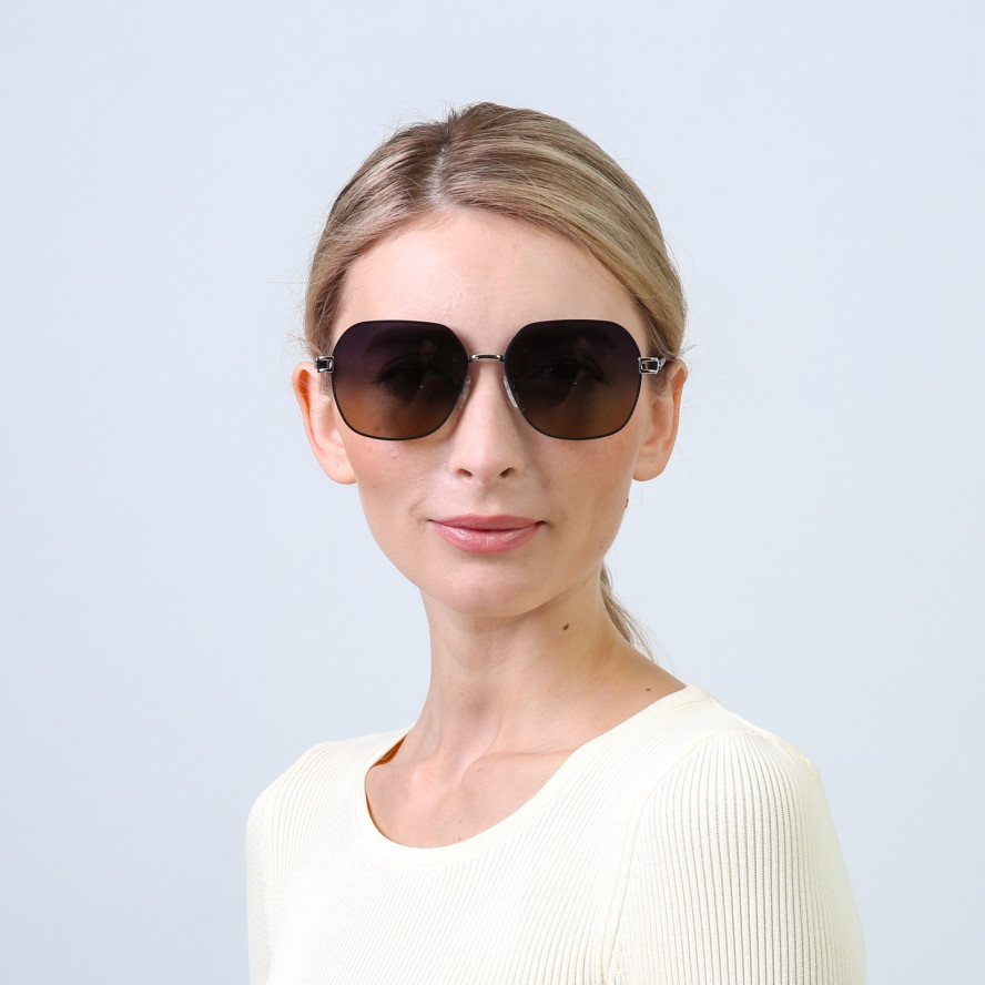 Сонцезахисні окуляри з поляризацією Класика жіночі 865-952, фото 5