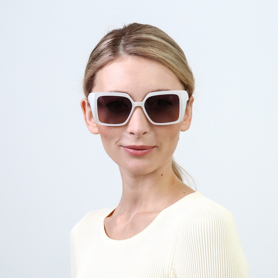 Сонцезахисні окуляри з поляризацією Квадрати жіночі 866-003, фото 5
