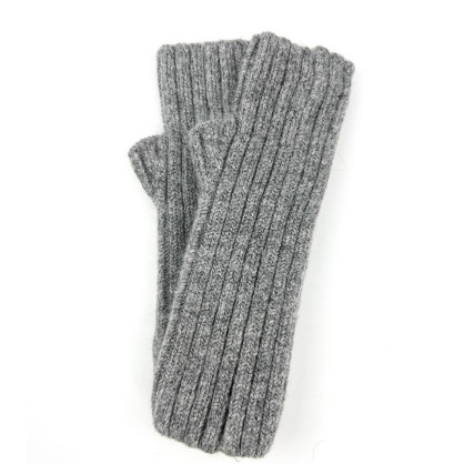 Мітенки жіночі вовна сірі MARLEN 255-289 Мітенки жіночі вовна сірі MARLEN 255-289