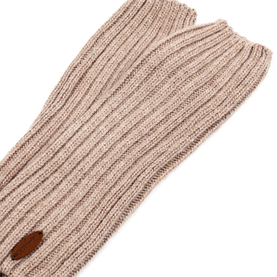 Мітенки жіночі вовна бежеві АЛІЧЕ 578-708, фото 3