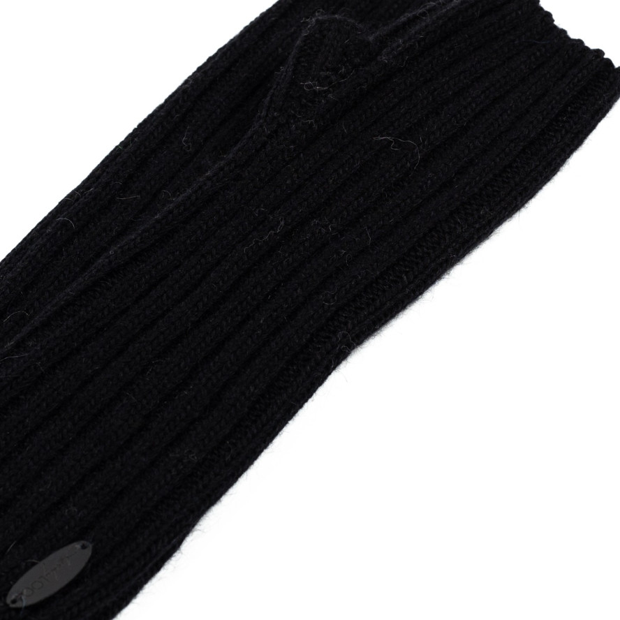 Мітенки жіночі вовна чорні АЛІЧЕ 578-739, фото 3