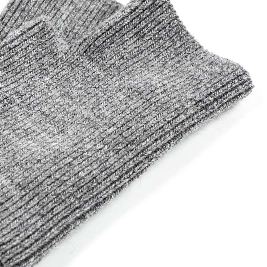 Мітенки жіночі вовна сірі МІШЕЛЬ 586-222, фото 3