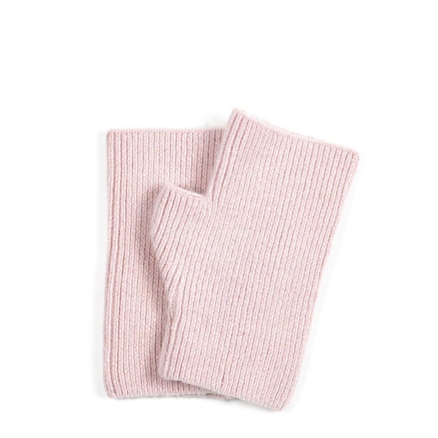 Мітенки жіночі вовна рожеві МІШЕЛЬ 586-246, фото 1