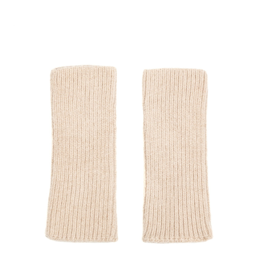 Мітенки жіночі віскоза з ангорою бежеві АННА 608-511, фото 2