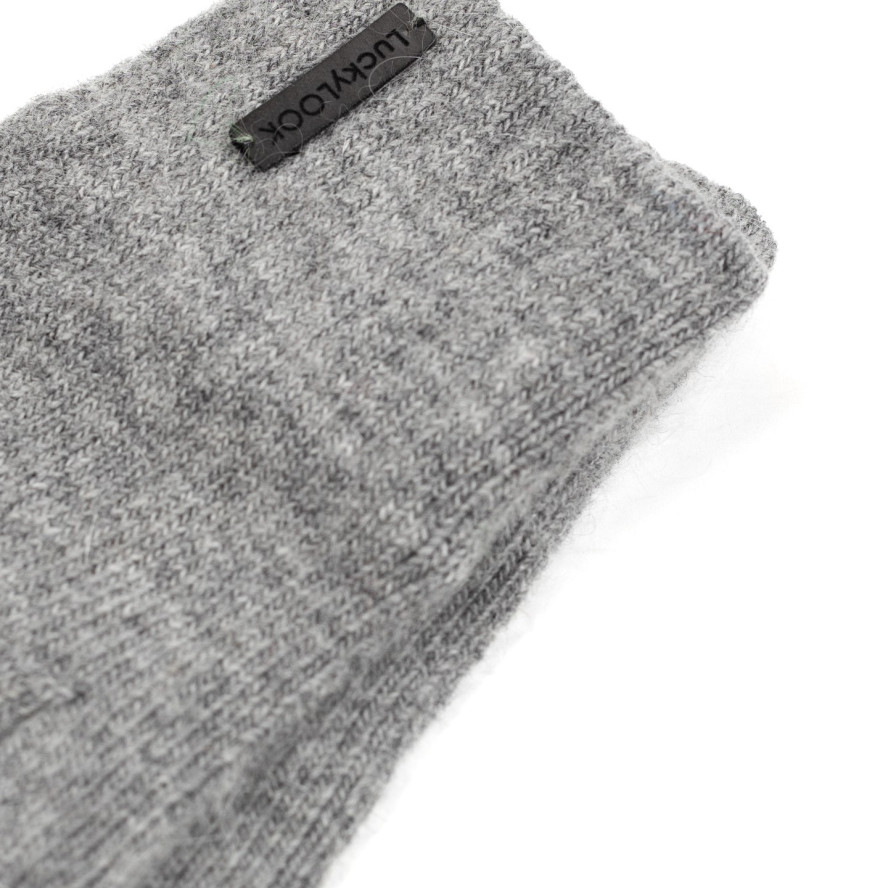 Мітенки жіночі вовна сірі МЕЛОРА 621-718, фото 3