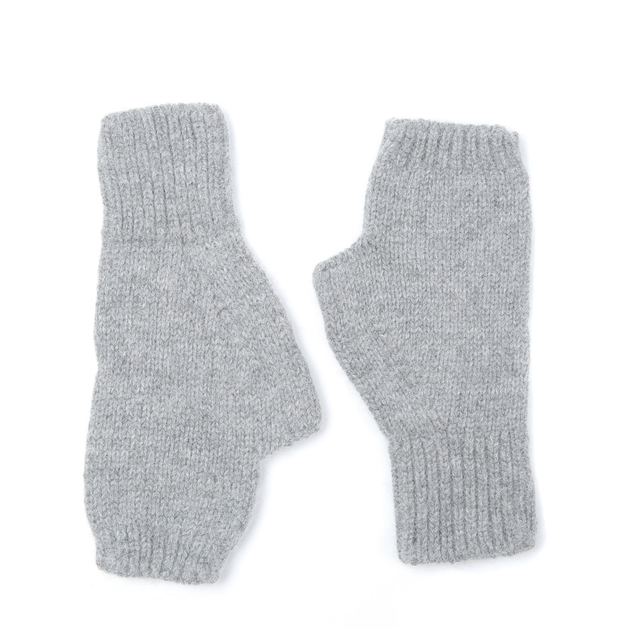 Мітенки жіночі віскоза з ангорою сірі ДАНА 673-762, фото 2
