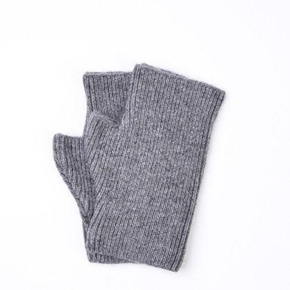 Мітенки жіночі вовна сірі МІШЕЛЬ 847-729