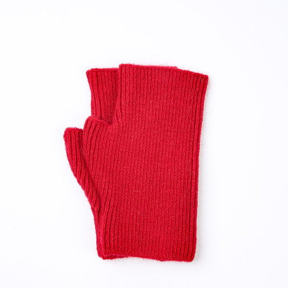 Мітенки жіночі вовна червоні МІШЕЛЬ 847-750 Мітенки жіночі вовна червоні МІШЕЛЬ 847-750