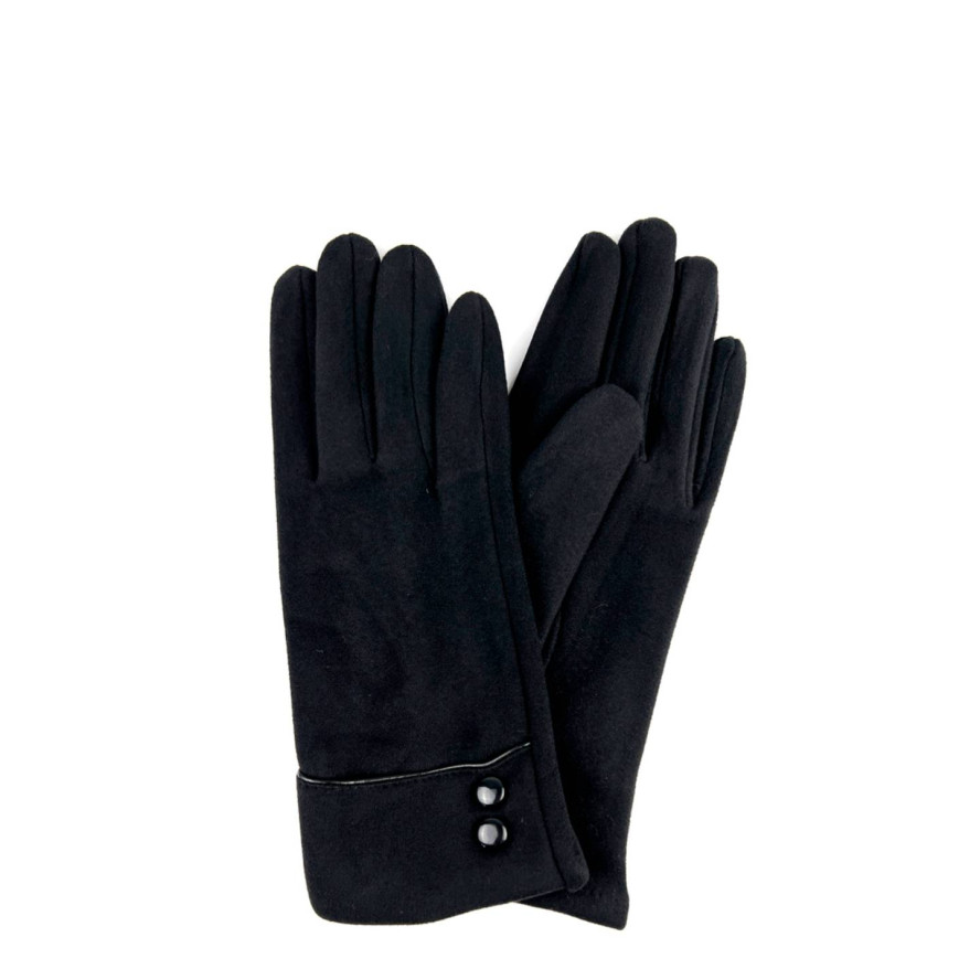 Перчатки женские трикотаж черные КАДЗУ 960-160, фото 1