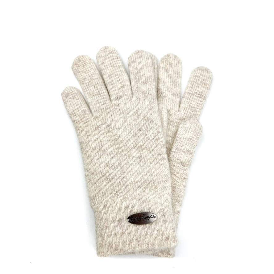 Перчатки женские вязаные шерсть бежевые JUTTA 965-394, фото 1