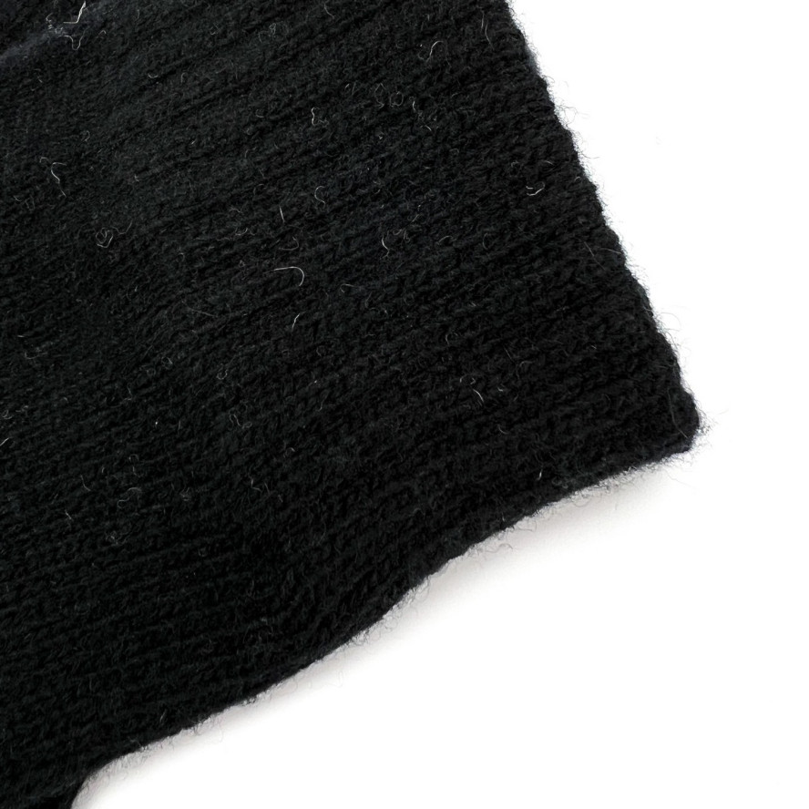 Рукавички чоловічі в'язані вовна чорні ADDY 268-081, фото 3