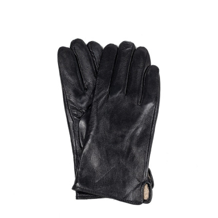 Рукавички сенсорні чоловічі шкіра чорні РЕВОН 585-331 Рукавички сенсорні чоловічі шкіра чорні РЕВОН 585-331