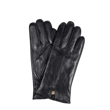 Рукавички сенсорні жіночі шкіра чорні УНА 981-660 Рукавички сенсорні жіночі шкіра чорні УНА 981-660