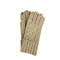 Рукавички Smart Touch жіночі в'язані вовна з акрилом бежеві ДЖУЛІ 986-511