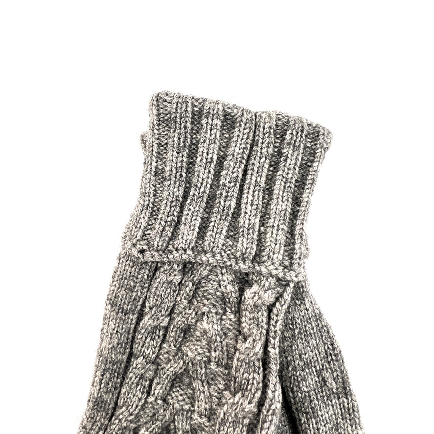 Рукавички Smart Touch жіночі в'язані вовна з акрилом сірі ДЖУЛІ 986-535, фото 3