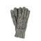 Рукавички Smart Touch жіночі в'язані вовна з акрилом сірі ДЖУЛІ 986-535