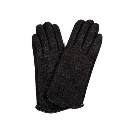 Рукавички Smart Touch жіночі комбіновані чорні ЛЕМОН 584-525 Рукавички Smart Touch жіночі комбіновані чорні ЛЕМОН 584-525